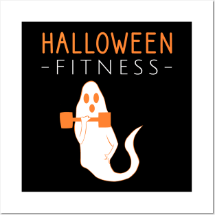 Halloween fitness workout Posters and Art